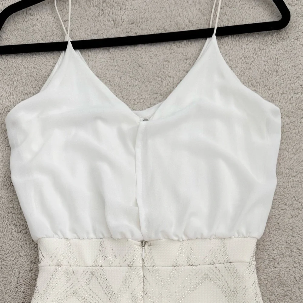 ASOS TFNC London White Bodycon Dress Small - Picture 11 of 15